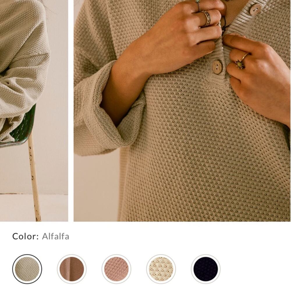 Free people hailee sweater set